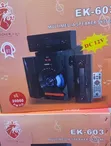 Euroken Pro EK-603 Multimedia Speaker System with Bluetooth - 1