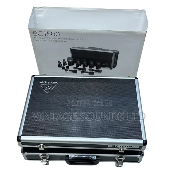 Behringer BC1500 7-Piece Drum Microphone Kit - Brand New - 1