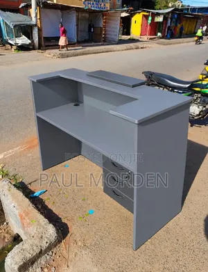 1.4m Dawati la Kisasa la Mfanyakazi wa Mapokezi na Droo