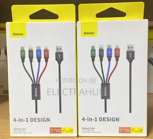 Baseus 4-in-1 Fast Charging Cable (1.2m)