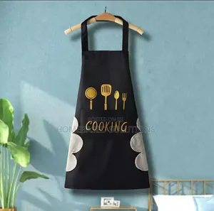 Apron ya Jikoni ya Mikono ya Watu Wazima Isiyoingiza Mafuta