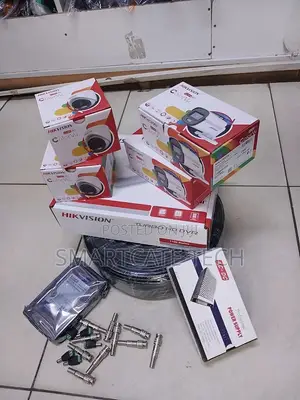 Hikvision 4CH Night Color CCTV System (2 Bullet + 2 Dome)