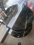 Nested Glass Top Table - 1