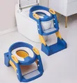 3-in-1 Kids Potty Training Seat with Step Stool Ladder - 2