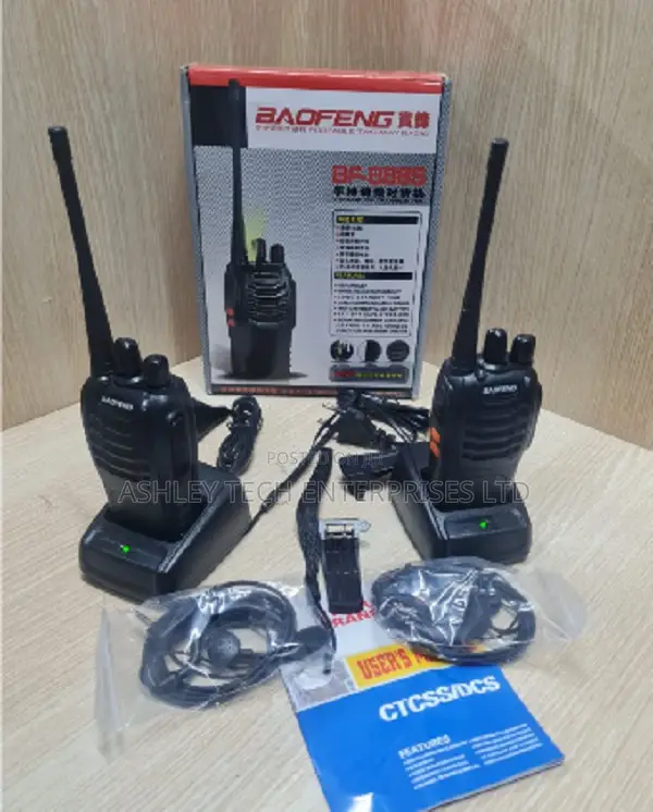 Baofeng BF-888S Wireless Walkie Talkie - 2 Pieces - 1
