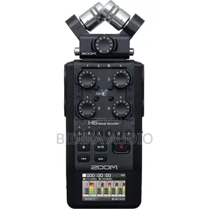 Zoom H6 All Black Portable Recorder