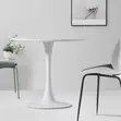 Round Marble Outdoor Dining Table - 2