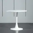Round Marble Outdoor Dining Table - 5