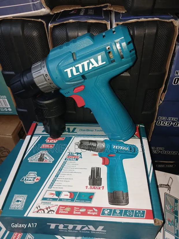 Total 12V Cordless Drill Driver (TDLI12456) - 1