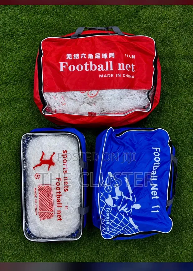 Football Net - Red, Heavy Duty, Manila - 1