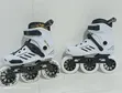 Black Cool Blue Hard-Boot Inline Speed Skates - 1
