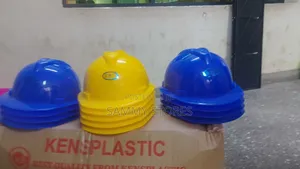 Yellow Protective Work Helmet