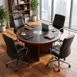 Round VIP Conference Table - 5