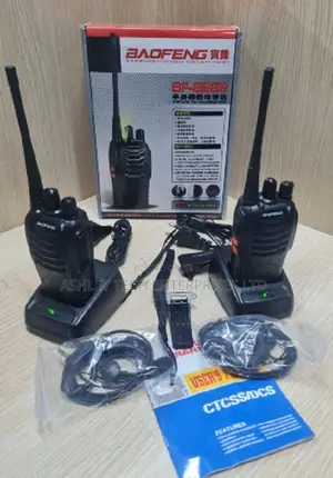 Baofeng BF-888S Redio ya Mawasiliano ya Nguvu (2pcs)