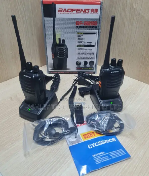 Baofeng BF-888S Professional Wireless Two-Way Radios (2 Pack) - 1