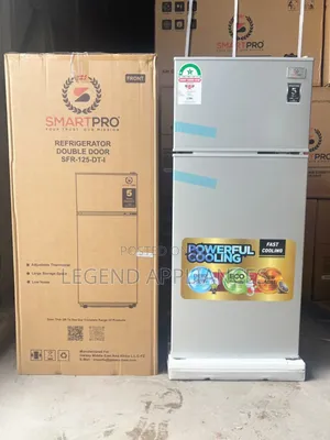 Smart Pro 95L Double Door Fridge SFR-125-DT-I Silver