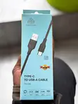 Floating Ark Type-C to USB-A Cable (1m, Black) - 1