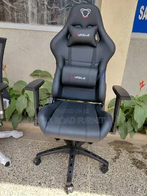 Furgle Ergonomic Gaming Chair - Nyeusi