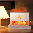 Salt Stone Flame Aroma Diffuser Humidifier Ultrasonic Cool Mist - 2