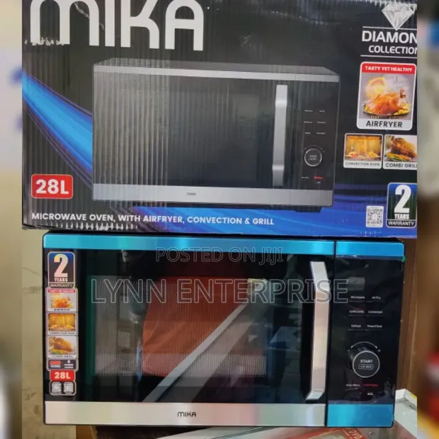 Mika 28L Digital Microwave Oven with Air Fryer, Convection, Grill - 1