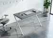 Boss Office Products X-Legs Office Table 1.2m Gray Top - 1