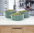 4pc Gold Star Hot Pot Set - 2