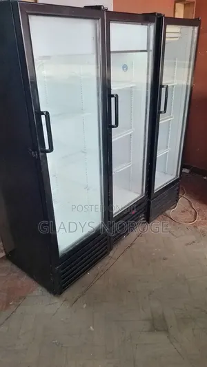 300L Black Ex-UK Refrigerator with Warranty