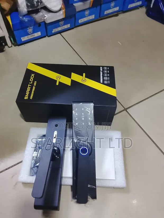 Smart Door Lock - Kuingia Bila Ufunguo kwa Kidole na Keypad - 1