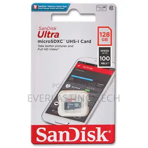 Kadi ya SanDisk Ultra 128GB microSDXC