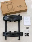 Black Corner Bathroom Shelf / Shower Caddy - 2