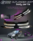 Mitsubishi Outlander 2017 Grille - Brand New - 2