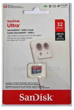 Kadi ya SanDisk Ultra 32GB microSDXC