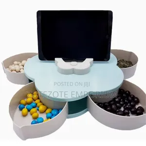 Rotating Petal Snack Tray