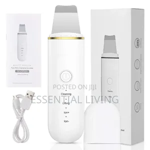 4-in-1 Ultrasonic Skin Scrubber & EMS Facial Cleaner