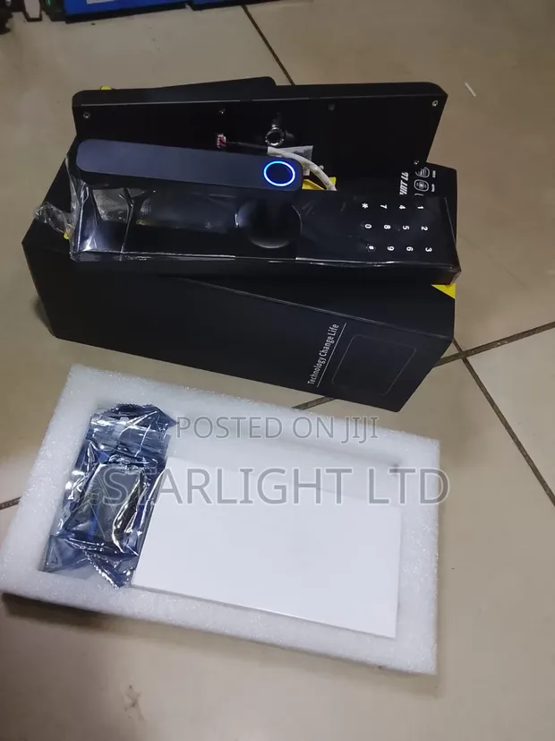 Smart Door Lock with Touchscreen, Fingerprint - 1