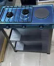 Cooker ya Kusimama 2+1 Mpya na Rafu - 1