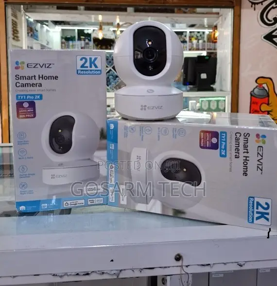 EZVIZ TY1 Kamera ya CCTV ya Ndani – 3MP HD, Ufuatiliaji wa Mbali wa Akili - 1