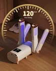 Electric Shoe Dryer Boot Warmer Deodorizer with LED Timer - 1
