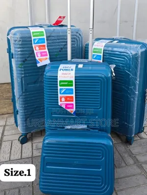 4-Piece Unbreakable Suitcase Set with Spinner Wheels - 75cm
