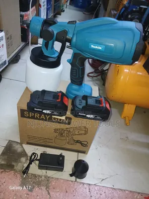 Bunduki Mpya ya Kupuliza Rangi ya Umeme ya Makita 48V Isiyo na Kamba