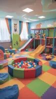 60x60cm EVA Foam Mat | 10mm Mazoezi, Gym, Sakafu ya Watoto - 1