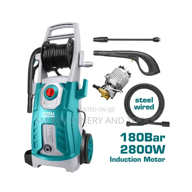 Total TGT11266 High Pressure Washer 2800W - 1
