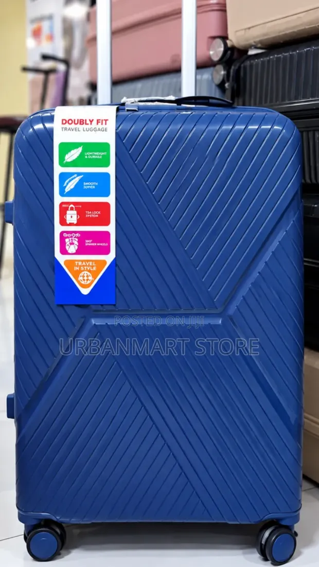Large 69.3cm Rubber Suitcase - Single Piece - 1