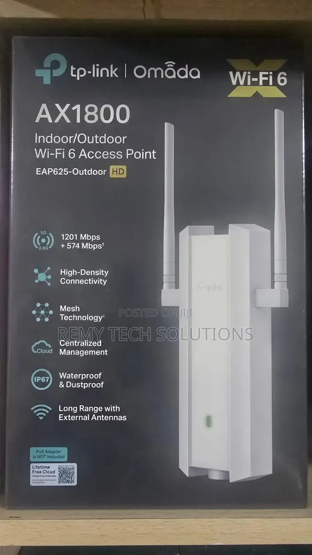 TP-Link EAP625-Outdoor WiFi 6 Access Point - 1