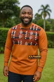 Clavis Fashion Hub Acacia Kikuyu Shirt - Rusty Brown - 2