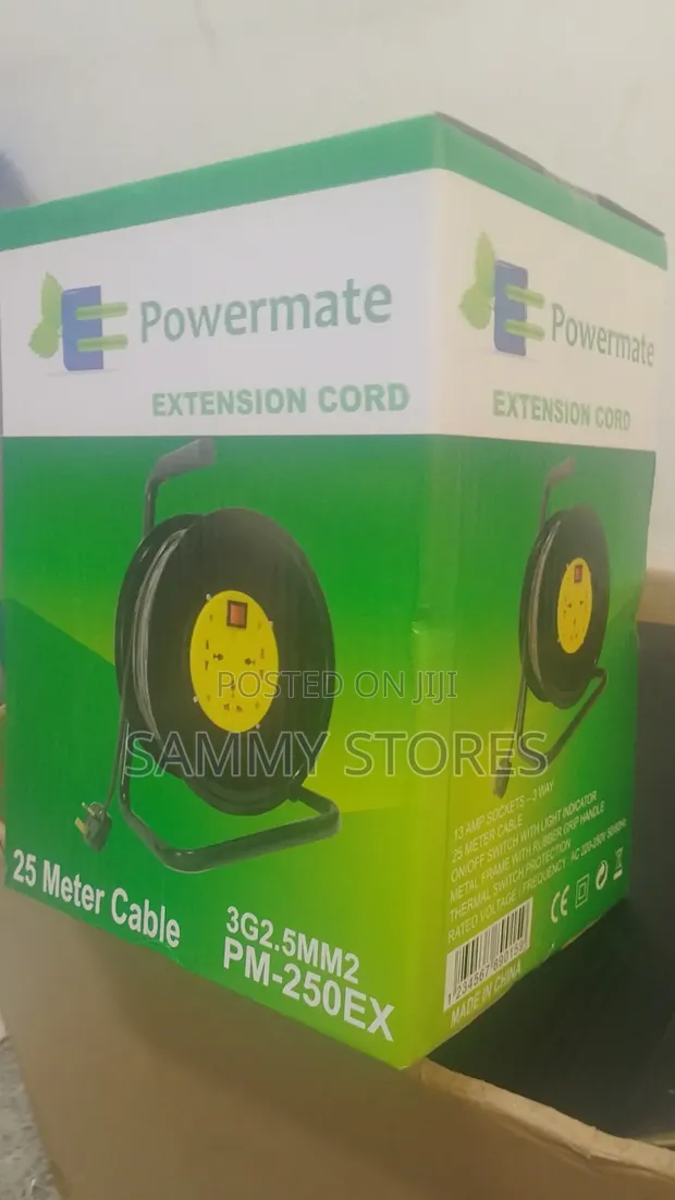 Powermate 25M Industrial Power Extension Lead - 1