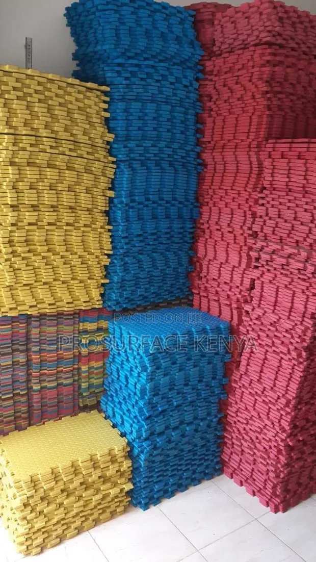 60x60cm EVA Foam Floor Mat | 10mm Gym, Mazoezi, Kucheza - 1