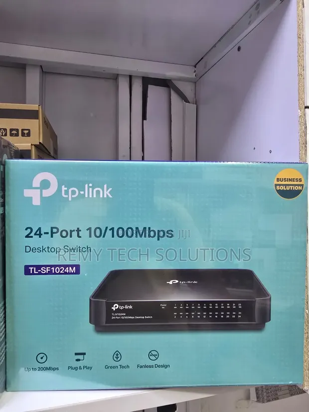 TP-Link 24-Port Desktop Switch TL-SF1024M - 1