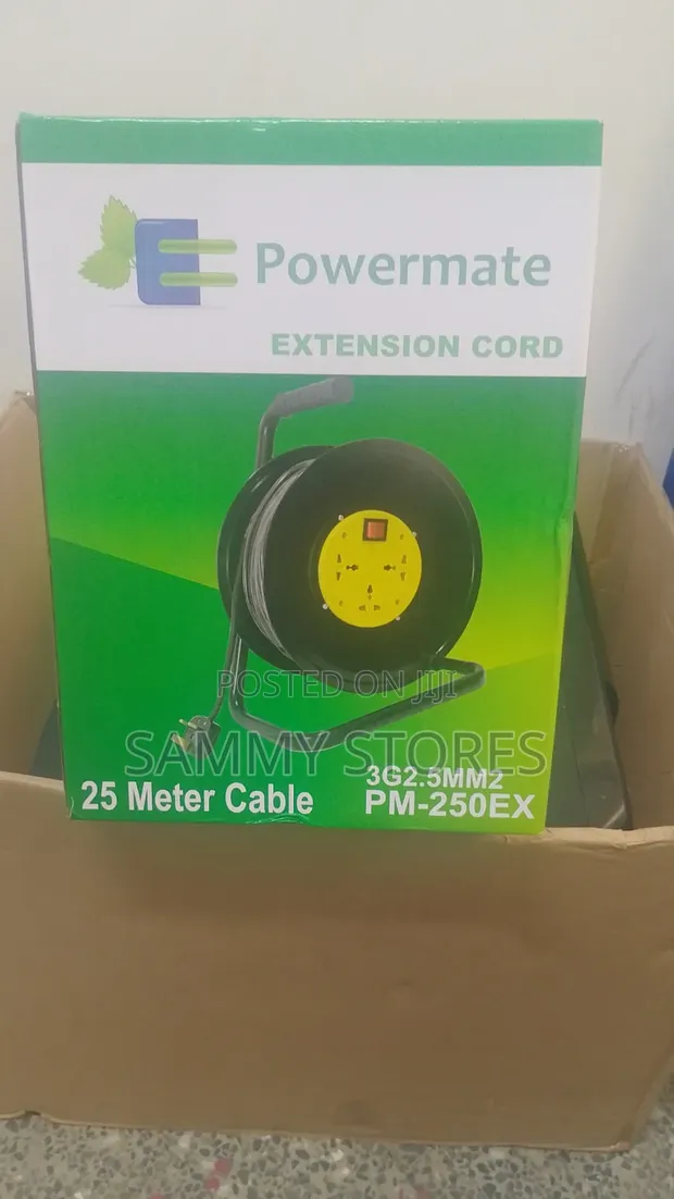 Powermate 25M Extension Lead ya Umeme - 1