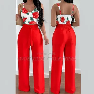 Set ya Jumpsuit ya Kifahari
